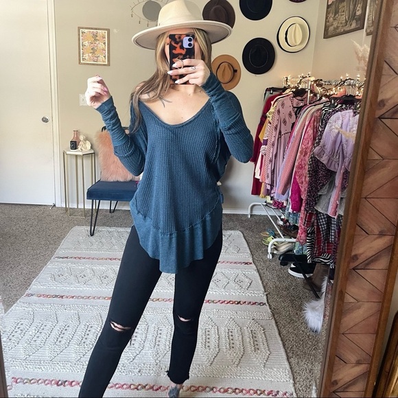 Free People Catalina Thermal Top - Picture 1 of 11